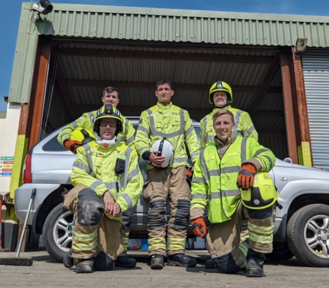 St Austell Fire Crew