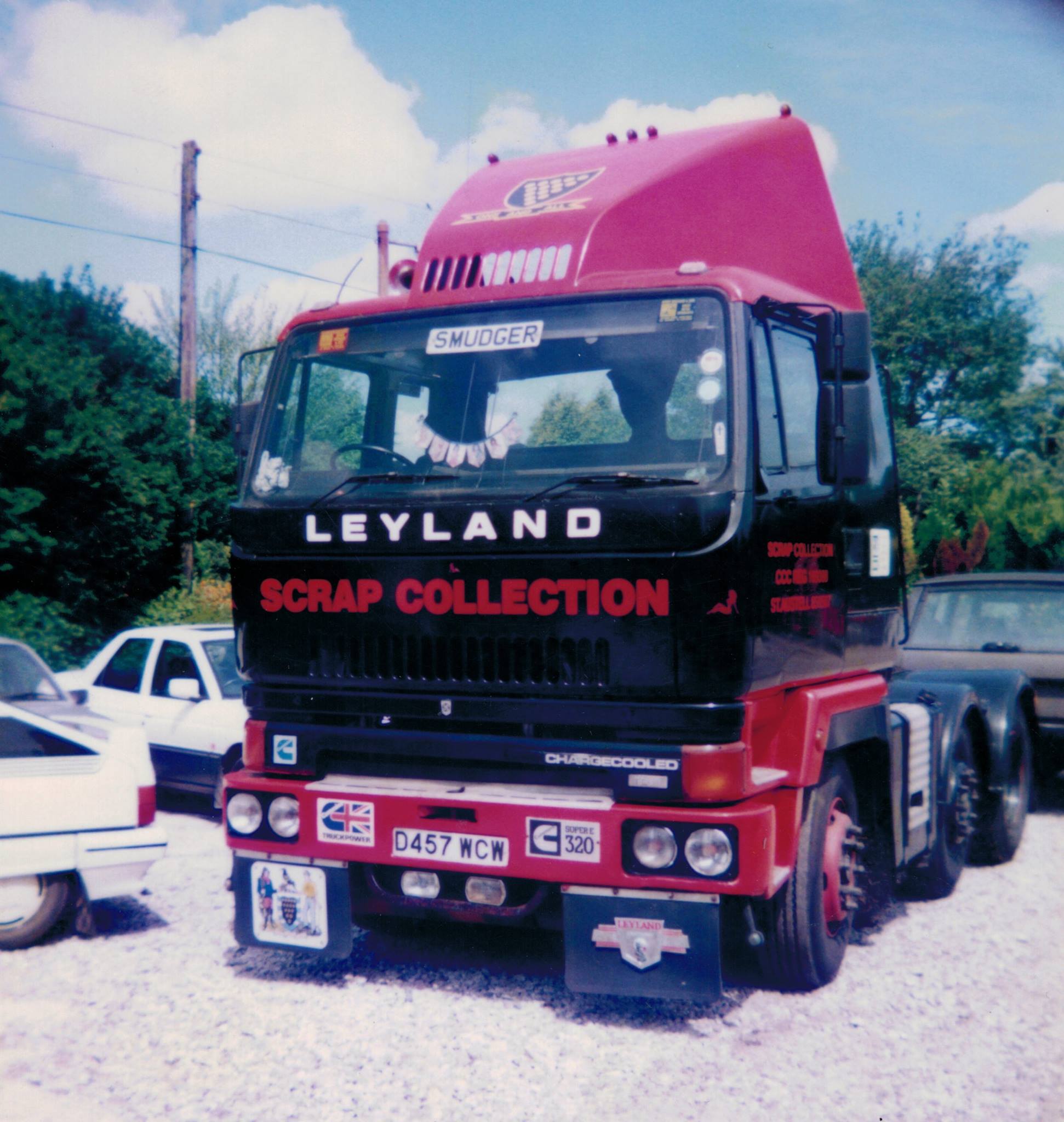 One of a fleet of Leyland Roadtrains.that Henry Orchard and Sons had bought by the 1990's.
